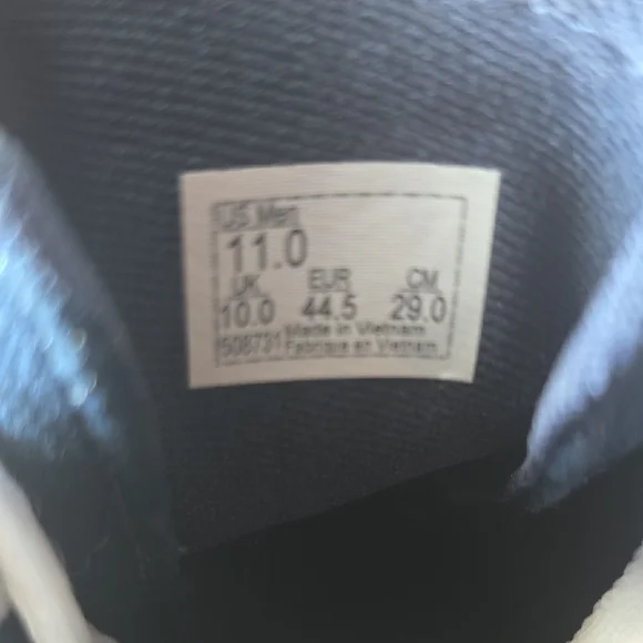 Vans Blue and Brown Classic Sneakers - Picture 10 of 10